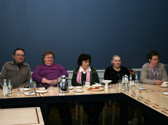 Riigikogu aseesimees Kristiina Ojuland kohtus Laekvere Rahva Maja Rahvaõpistu inimestega